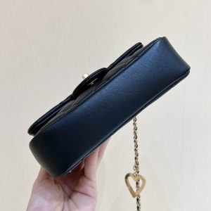 Ch@nel Flap Bag-12*19*7CM - Image 4