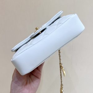 Ch@nel Flap Bag-12*19*7CM - Image 4
