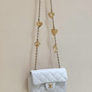 Ch@nel Flap Bag-12*19*7CM - Image 6