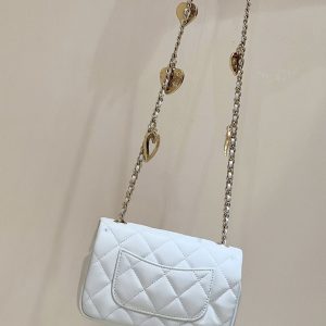 Ch@nel Flap Bag-12*19*7CM - Image 9