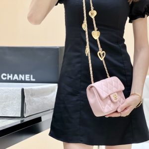 Ch@nel Flap Bag-12*19*7CM - Image 10