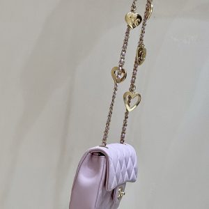 Ch@nel Flap Bag-12*19*7CM - Image 11