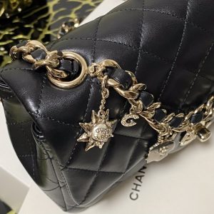 Ch@nel Flap Bag-12*20*6CM - Image 3