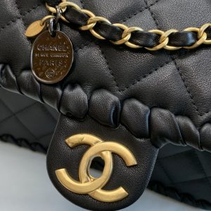 Ch@nel Flap Bag-22CM - Image 6