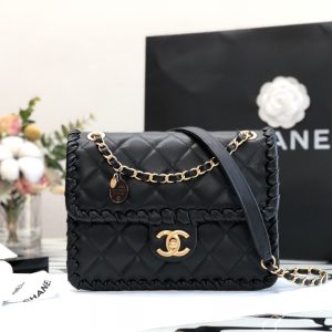 Ch@nel Flap Bag-22CM - Image 4