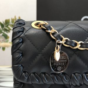 Ch@nel Flap Bag-15*19*6CM - Image 3