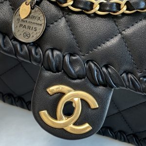 Ch@nel Flap Bag-15*19*6CM - Image 4