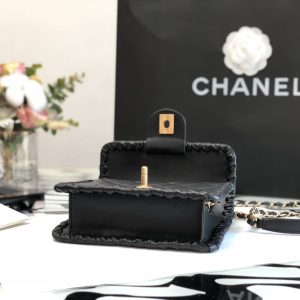 Ch@nel Flap Bag-15*19*6CM - Image 5