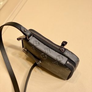 Louis Vuitton Double Phone Pouch- M69534-25*14* 6CM - Image 6