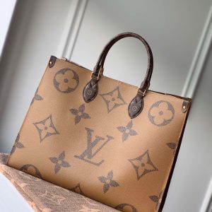 Louis Vuitton Onthego Handbag-41*34*19CM(Brown strap&NO BOX) - Image 5