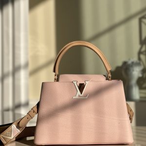 Louis Vuitton Capucines Handlebag-27*18*9&32*20*11CM