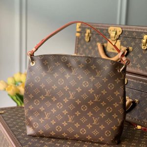 Louis Vuitton Graceful Handbags-35*30*11CM - Image 5