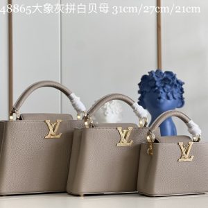 Louis Vuitton Capucines Handlebag - Image 3
