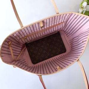 Louis Vuitton Neverfull MM (Pink Inside) -32*29*17CM - Image 6