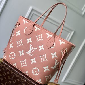 Louis Vuitton Neverfull MM (Red Inside) -32*29*17CM - Image 3