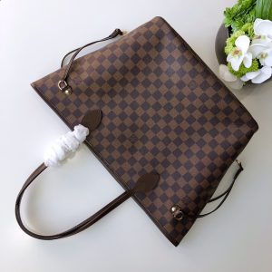 Louis Vuitton Neverfull MM (Red Inside) -32*29*17CM - Image 7