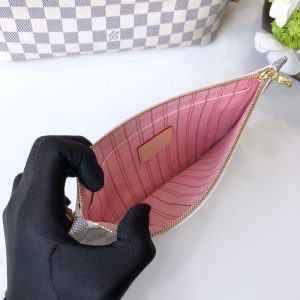 Louis Vuitton Neverfull MM (Pink Inside) -32*29*17CM - Image 5