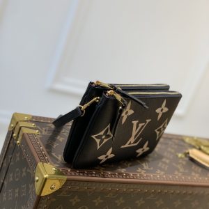 Louis Vuitton M80084 Pochette Double Zip Bag -20*12.5*3CM - Image 2