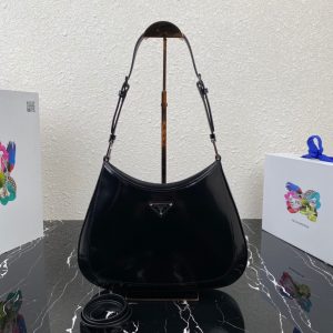 Prada Cleo Handbags-Patent Leather30X18.5X4CM - Image 1
