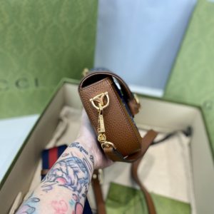 Gucci 1955 Horsebit Shoulder Bag-20.6*14.4*5.1CM - Image 2