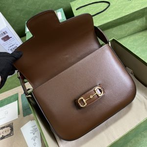Gucci 1955 Horsebit Shoulder Bag-30*21*7.5CM - Image 8