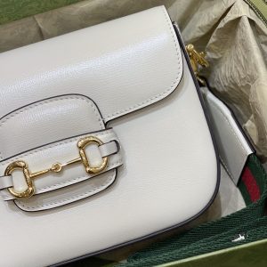Gucci 1955 Horsebit Shoulder Bag-20.6*14.4*5.1CM - Image 6