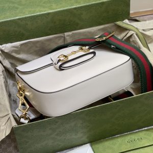 Gucci 1955 Horsebit Shoulder Bag-20.6*14.4*5.1CM - Image 5