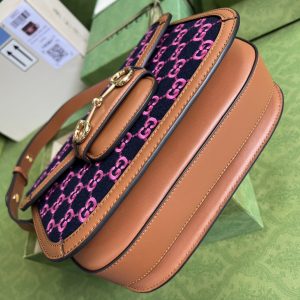 Gucci 1955 Horsebit Shoulder Bag-25*18*8CM - Image 3