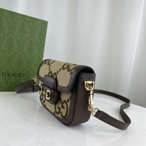 Gucci 1955 Horsebit Shoulder Bag-25*18*8CM - Image 6
