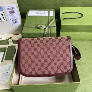 Gucci 1955 Horsebit Shoulder Bag-25*18*8CM - Image 6