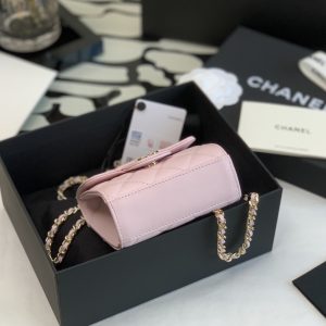 Ch@nel Mini Cosmetic Bag-11*11*4CM - Image 3