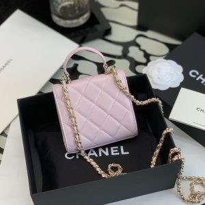 Ch@nel Mini Cosmetic Bag-11*11*4CM - Image 5