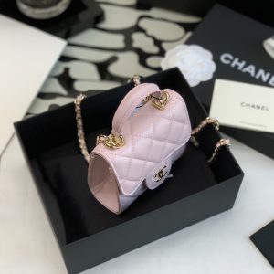 Ch@nel Mini Cosmetic Bag-11*11*4CM - Image 6