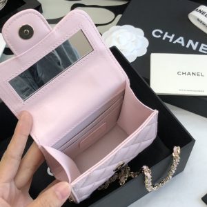 Ch@nel Mini Cosmetic Bag-11*11*4CM - Image 9