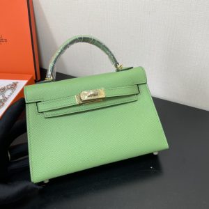 Hermes Kelly-Gold&Silver Hardware-19CM - Image 3