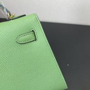 Hermes Kelly-Gold&Silver Hardware-19CM - Image 5