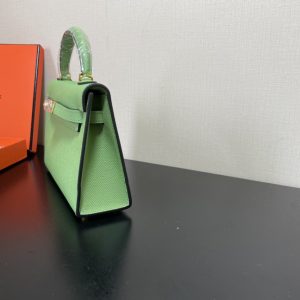 Hermes Kelly-Gold&Silver Hardware-19CM - Image 7