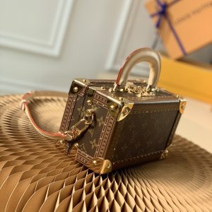 Louis Vuitton Coffret Trésor Handbags-22.5 x 14.5 x 11.5CM - Image 6