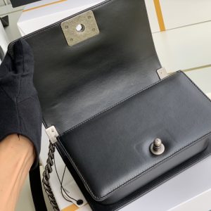Ch@nel Boy Bag-Lambskin-20CM - Image 7