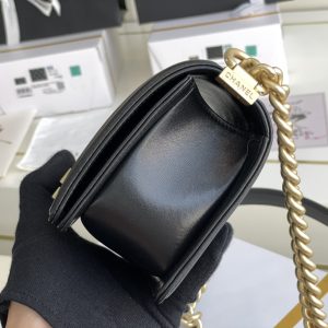 Ch@nel Boy Bag-Lambskin-20CM - Image 8