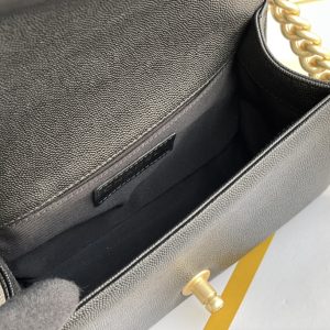 Ch@nel Boy Bag-Caviar-20CM - Image 8