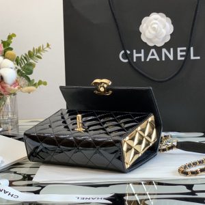 Ch@nel Flap Bag-12*5.5*18CM - Image 6