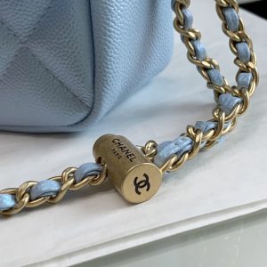 Ch@nel Flap Bag-13*19*6CM - Image 2