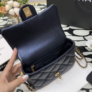 Ch@nel Flap Bag-13*19*6CM - Image 6
