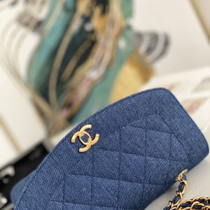 Ch@nel Flap Bag-22.5*14*7CM - Image 4