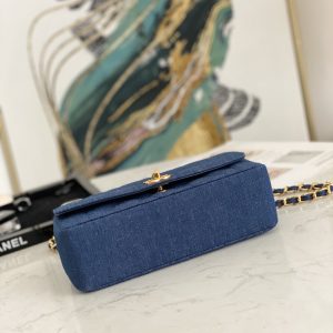 Ch@nel Flap Bag-22.5*14*7CM - Image 6