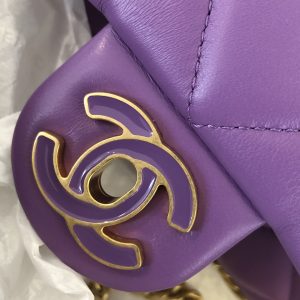 Ch@nel Flap Bag-18×12×5CM - Image 4