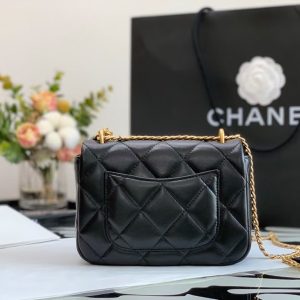 Ch@nel Flap Bag-18×12×5CM - Image 7