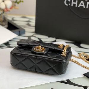 Ch@nel Flap Bag-18×12×5CM - Image 8