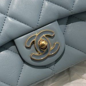 Ch@nel Flap Bag-18×12×5CM - Image 5